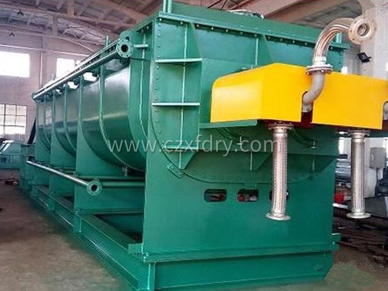 Sludge paddle dryer